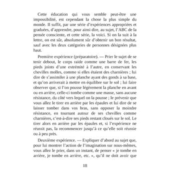 La Maîtrise de soi-même par l'autosuggestion consciente