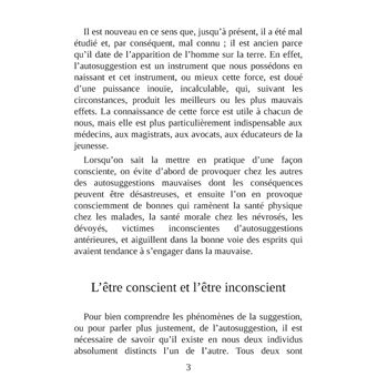 La Maîtrise de soi-même par l'autosuggestion consciente