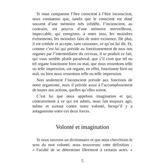 La Maîtrise de soi-même par l'autosuggestion consciente