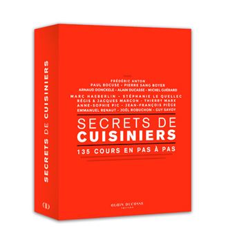 フランス星付きシェフレシピSECRETS DE CUISINIERS Secrets de cuisiniers - relié - Collectif - Achat Livre | fnac