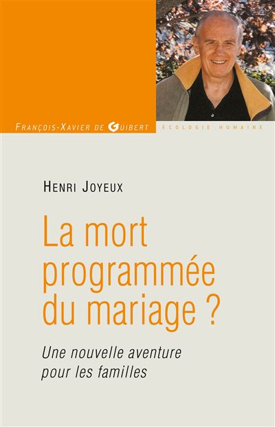 La mort programmee du mariage ? Une nouvelle aventure pour l