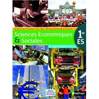 Sciences Economiques & Sociales 1re ES 2011 - grand format