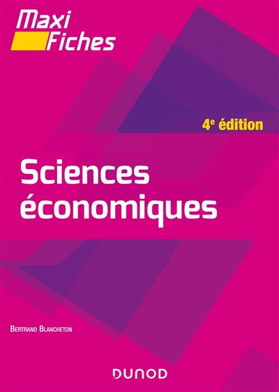 Maxi fiches - Sciences economiques