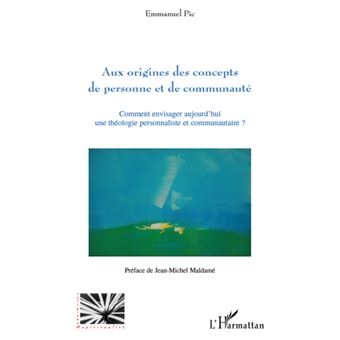 Aux origines des concepts de personne et de communauté - 1