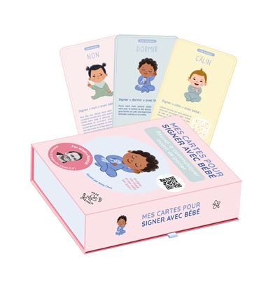 Mes cartes pour signer avec bebe - 50 cartes pour un apprent