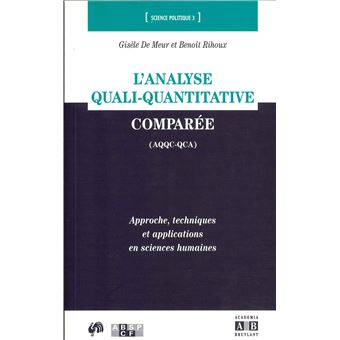 L'analyse quali-quantitative comparée (AQQC-QCA) - 1