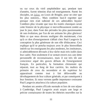 Langevin et le rationalisme: le savant hors de la tour d'ivoire