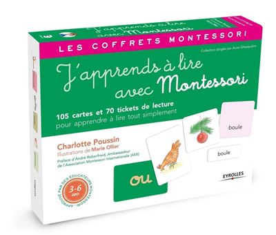 J'apprends à lire avec Montessori - Charlotte Poussin - Boîte ou accessoire