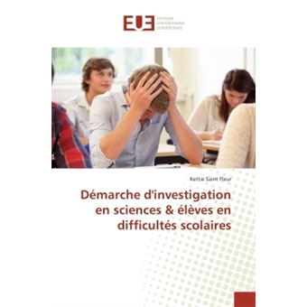 Demarche d'investigation en sciences & eleves en difficultes scolaires - 1