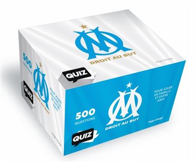 Boîte à jeux officielle de l'Olympique de Marseille - Thierry Agnello - Hugo Image - Boîte ou accessoire - Jeux livres objets - Hugo Image