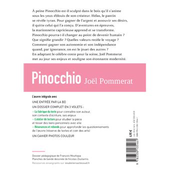 Pinocchio - Joël Pommerat - Actes Sud - Grand format - Librairie Gallimard  PARIS