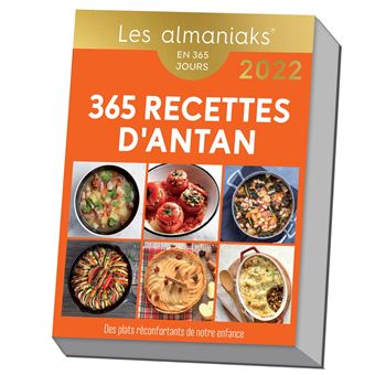 ALMANIAK 365 RECETTES FAMILIALES FOUQUET VIRGINIE 365 PARIS