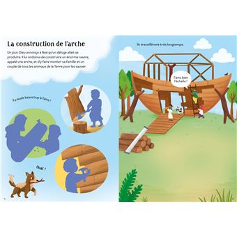 L'arche de Noé - Mes petits autocollants Usborne - dès 3 ans