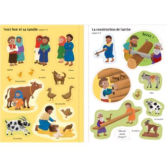 L'arche de Noé - Mes petits autocollants Usborne - dès 3 ans