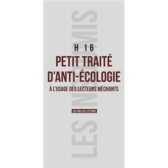 Petit traité d'anti-écologie - 1