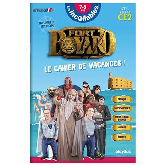 Les Incollables - Cahier de vacances 2026 Fort Boyard - Les incollables -CE1 au CE2 - 7/8 ans - 1