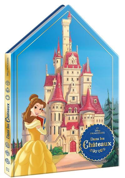 DISNEY PRINCESSES - Dans les châteaux (Livre silhouetté) - Walt Disney - Hachette Disney - relié - Album jeunesse - Disney