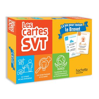 Les cartes de SVT 3e