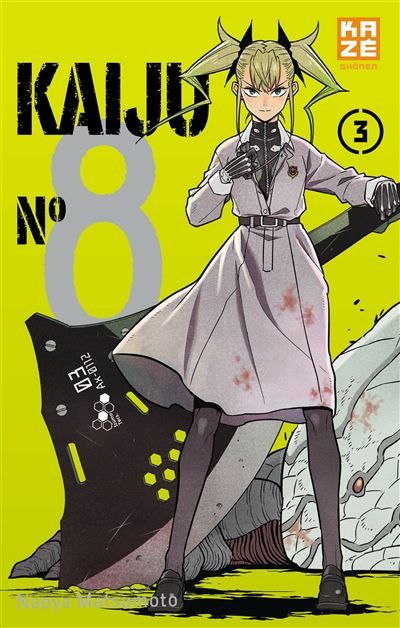 Kaiju n°8 : Tome 3 - Naoya Matsumoto (2022)