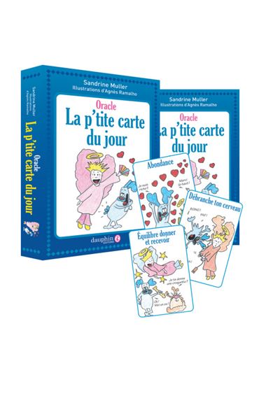 Oracle la p'tite carte du jour - - Sandrine Muller-Bohard - Dauphin Editions Du - Jeux livres objets