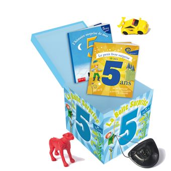 La boite surprise de mes 5 ans - garcons - 1