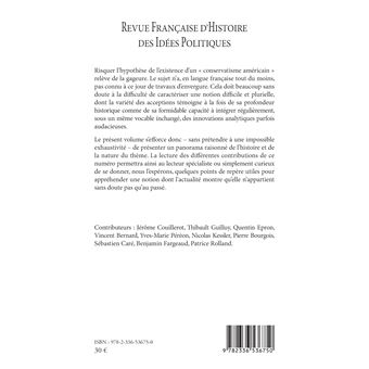 Le conservatisme américain