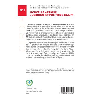 Nouvelle Afrique Juridique et Politique (NAJP)