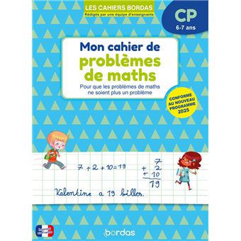 Mon cahier de problèmes de maths CP - 1
