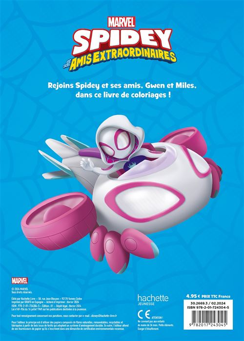 Spidey Et Ses Amis Extraordinaires - Disney BD Fin de CP- CE1 - Spidey -  Super-héros en action - Isabelle Albertin - broché, Livre tous les livres à  la Fnac