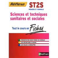 Fiches reflexe 1ere et term st2s - sciences et techniques sanitaires et sociales n0 2 2011