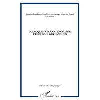 Colloque international sur l'Ecologie des langues
