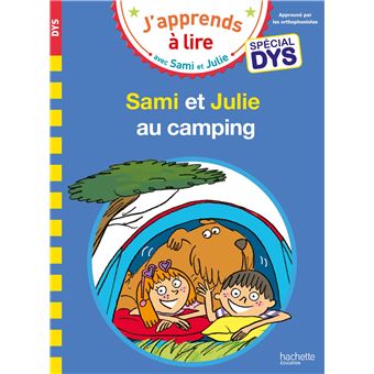 Sami Et Julie - Sami et Julie- Spécial DYS (dyslexie)  Sami et Julie au camping - 1