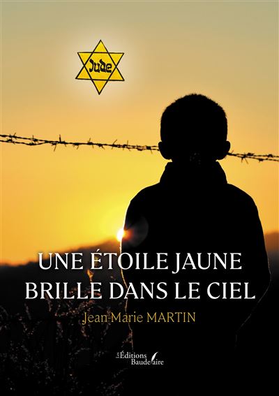 Une étoile jaune brille dans le ciel - Jean-Marie Martin - Baudelaire - broché - Roman