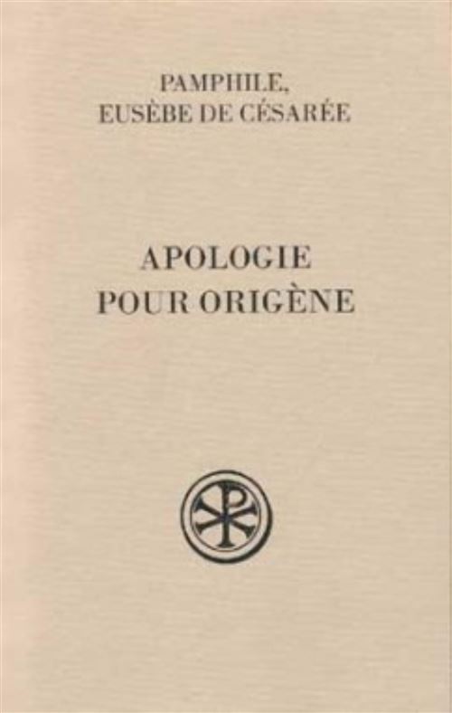 Sc 465 apologie pour origene