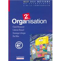 Organisation 2de professionnelle bep des metiers du secretariat et de la comptabilite