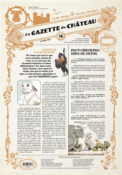 Le Château des animaux (T14) - La Gazette du château
