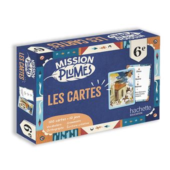 Les cartes Mission Plumes 6e