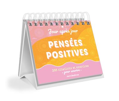 MESMOS Calendrier de bureau perpétuel, 366 citations de pleine conscience personnelle, décoration de bureau pour homme et femme, accessoires et décorations de bureau, cadeaux inspirants, articles de