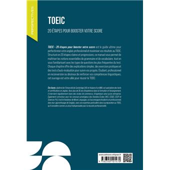 TOEIC : 20 étapes pour booster votre score