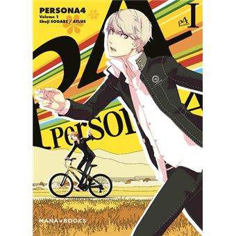 Persona 4 volume 1 sampul - manga adaptasi Persona 4