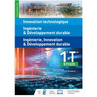 IT - I2D - 2I2D - 1re/Tle STI2D - Livre élève - Éd. 2019