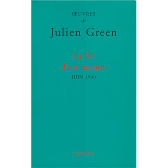 La Fin d'un monde - 1