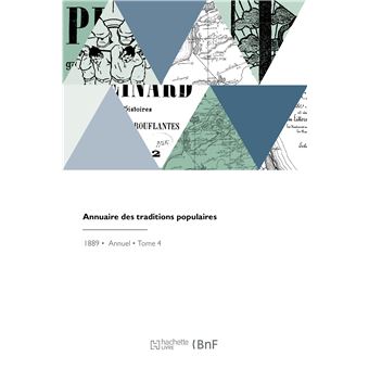 Annuaire des traditions populaires - 1
