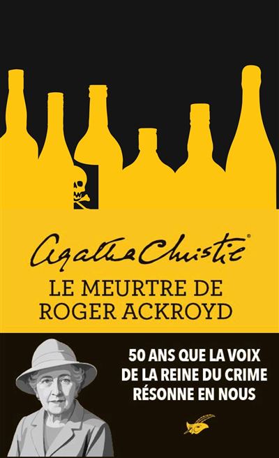 Le meurtre de Roger Ackroyd (Nouvelle traduction révisée) - The Murder of Roger Ackroyd - Agatha Christie - Le Masque - Poche - Roman
