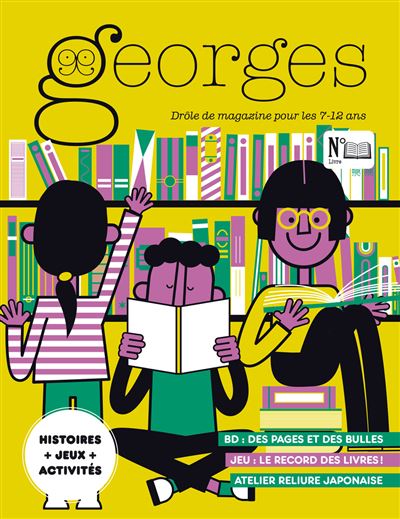 Magazine Georges n°72 Livre - oct/nov 2024 - Anne-Sophie Constancien - broché