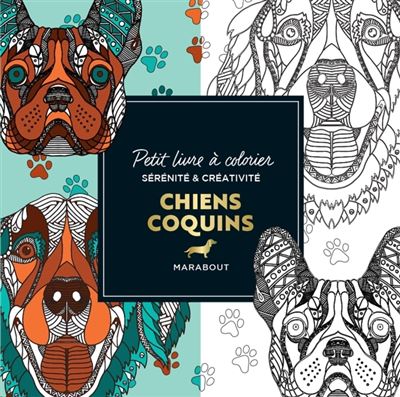 Le petit livre de coloriages - Chiens coquins -  Collectif - broché
