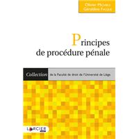 Principes de procédure pénale