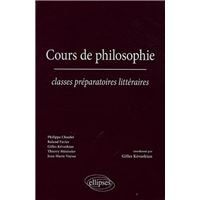 Cours de philosophie - Classes préparatoires littéraires