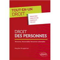 Droit des personnes