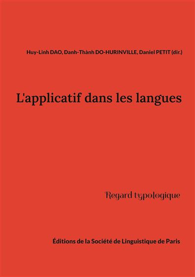 L'applicatif dans les langues - Huy-Linh Dao - broché